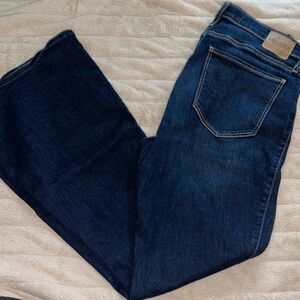High rise flare jeans
